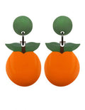 Marion Godart Orange Earrings