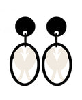 Marion Godart Love Birds Earrings, White Dove