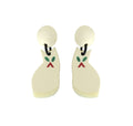 Marion Godart Off White Cats Earrings