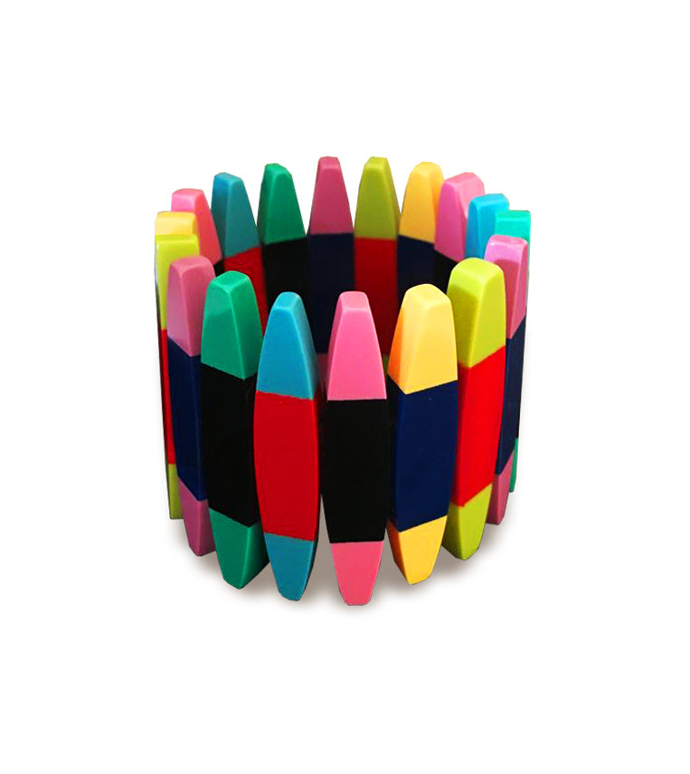 Marion Godart Multicolor Statement Bracelet