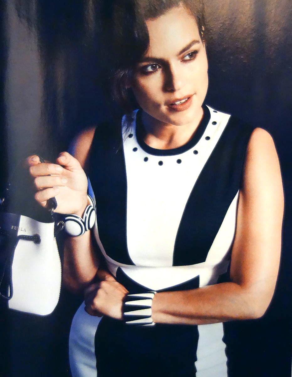 Marion Godart Black & White Futuristic Round Bracelet