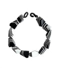 Marion Godart Black & White Art Deco Necklace