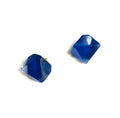 Marion Godart Round Blue Faceted Earrings