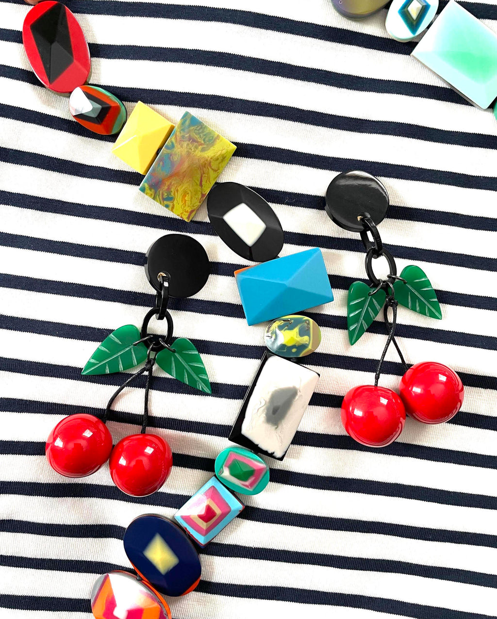 Marion Godart Red Cherry Earrings