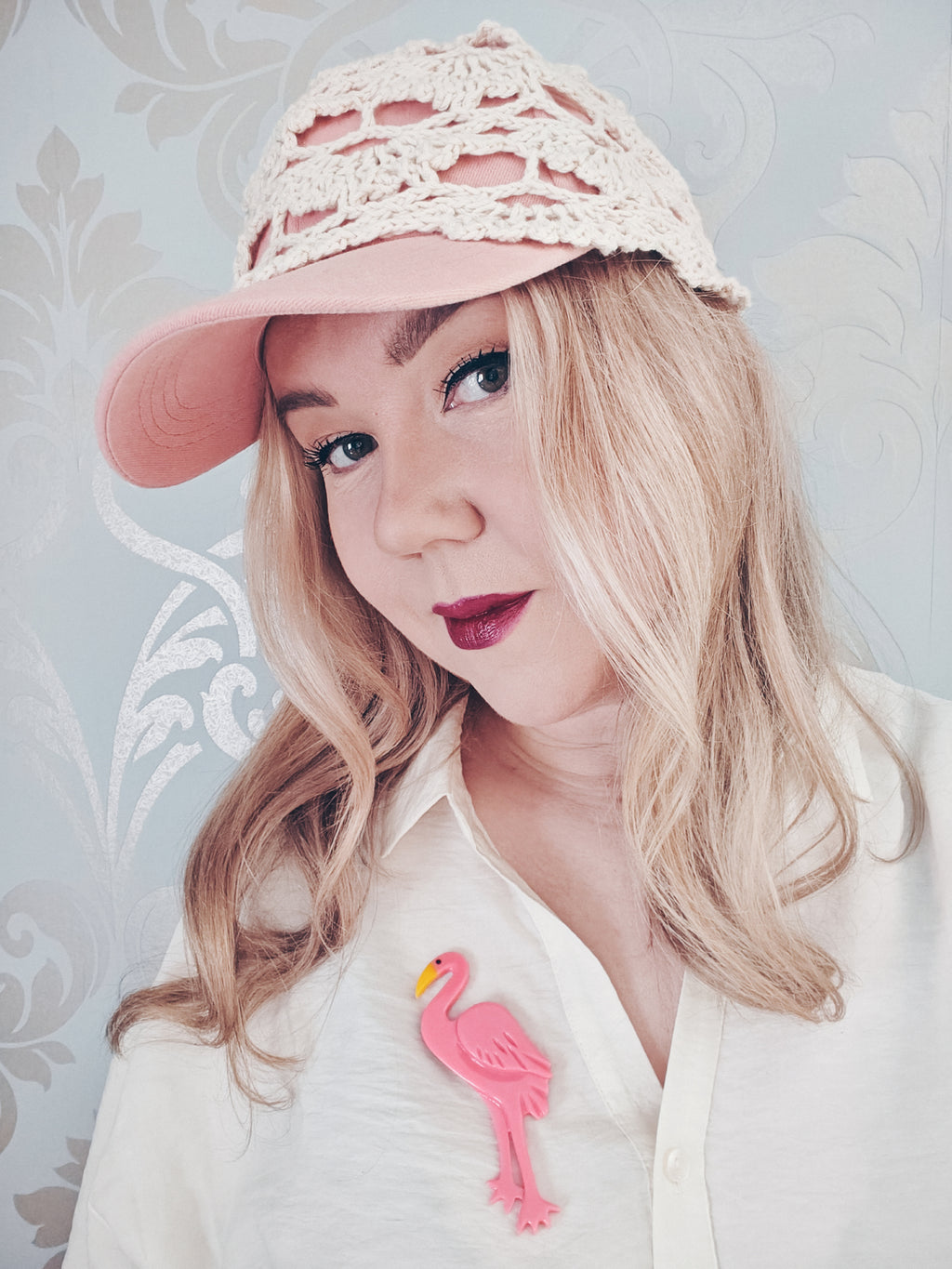 Marion Godart Pink Flamingo Brooch