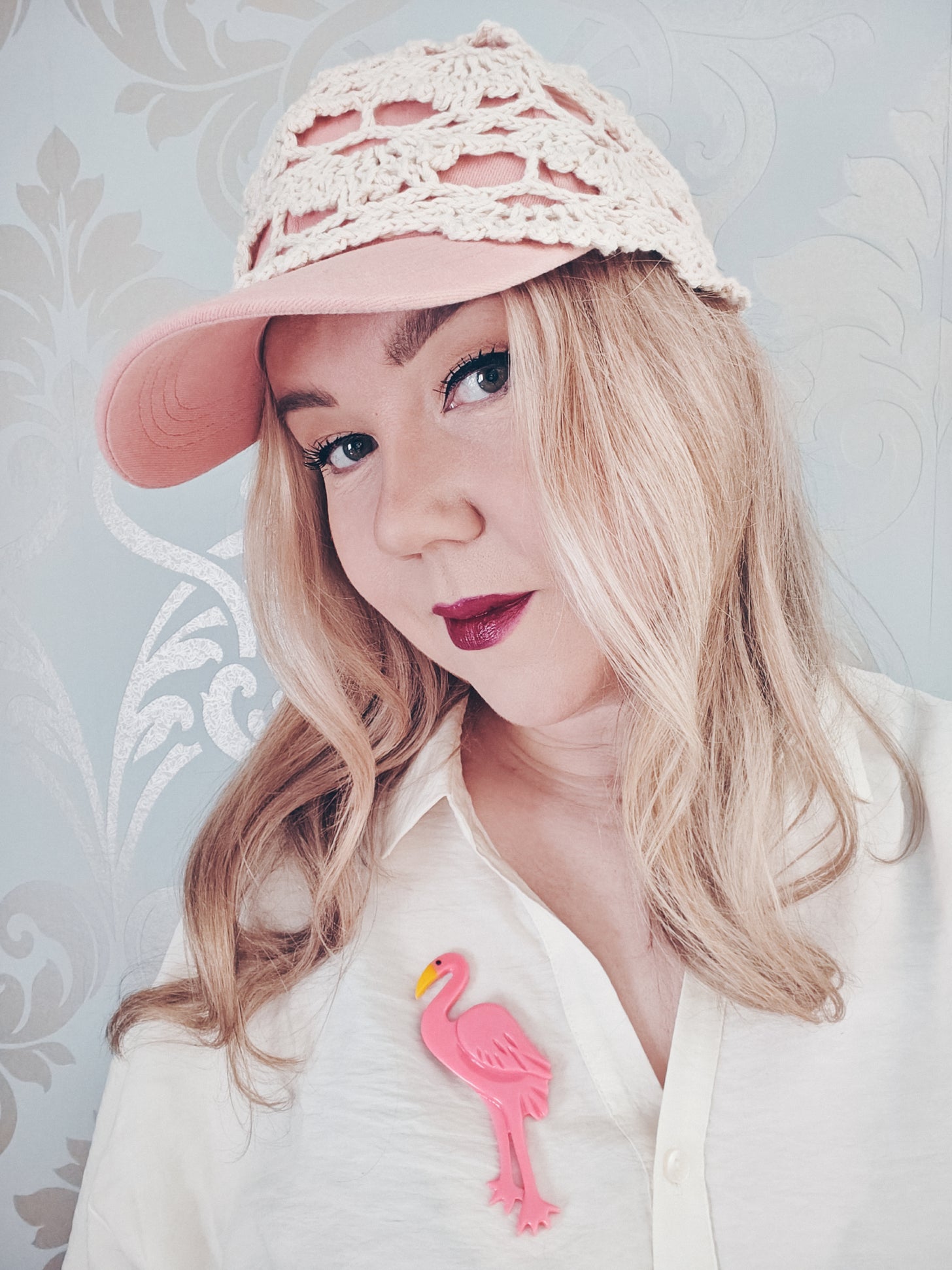 Marion Godart Pink Flamingo Brooch