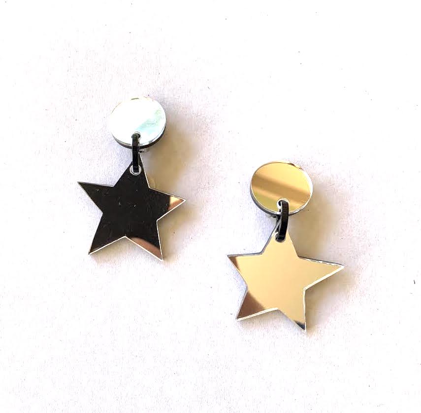 Marion Godart Mirror Star Earrings