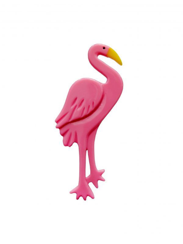 Marion Godart Pink Flamingo Brooch