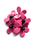 Marion Godart Pink & Black Flower Bracelet