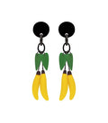 Marion Godart's Long Banana Earrings