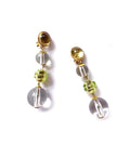 Marion Godart Long Round Bead Earrings, green