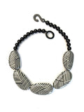 Marion Godart Striped Statement Necklace