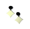 Marion Godart Off White Card Game Diamond Earrings