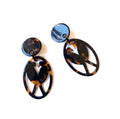 Marion Godart Oval Earrings with Doves