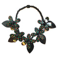 Marion Godart Large Polka Dot Flower Necklace