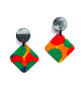 Marion Godart Colorful Retro Earrings