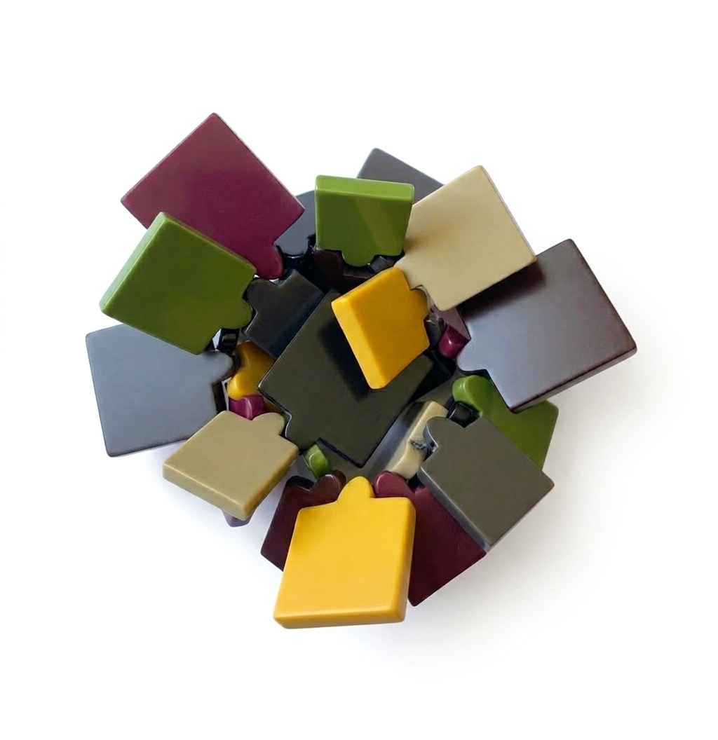 Marion Godart Multi Colored Bracelet in Earth Tones