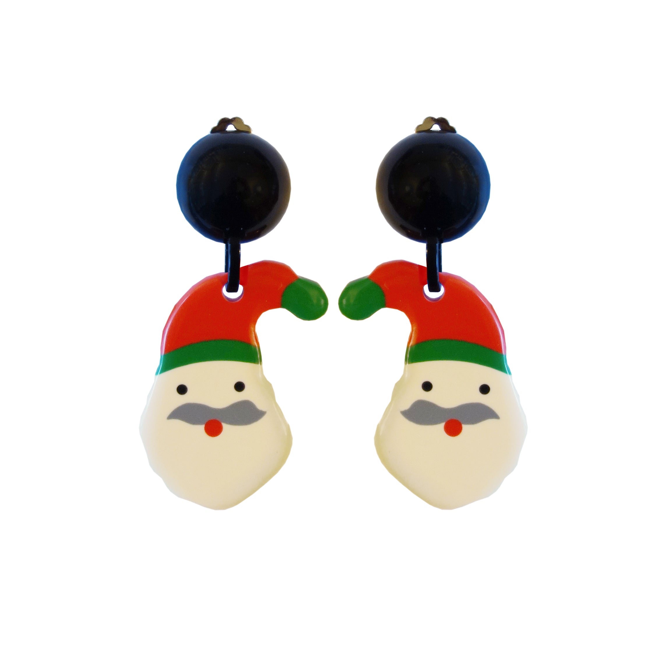 Marion Godart Santa Claus Earrings