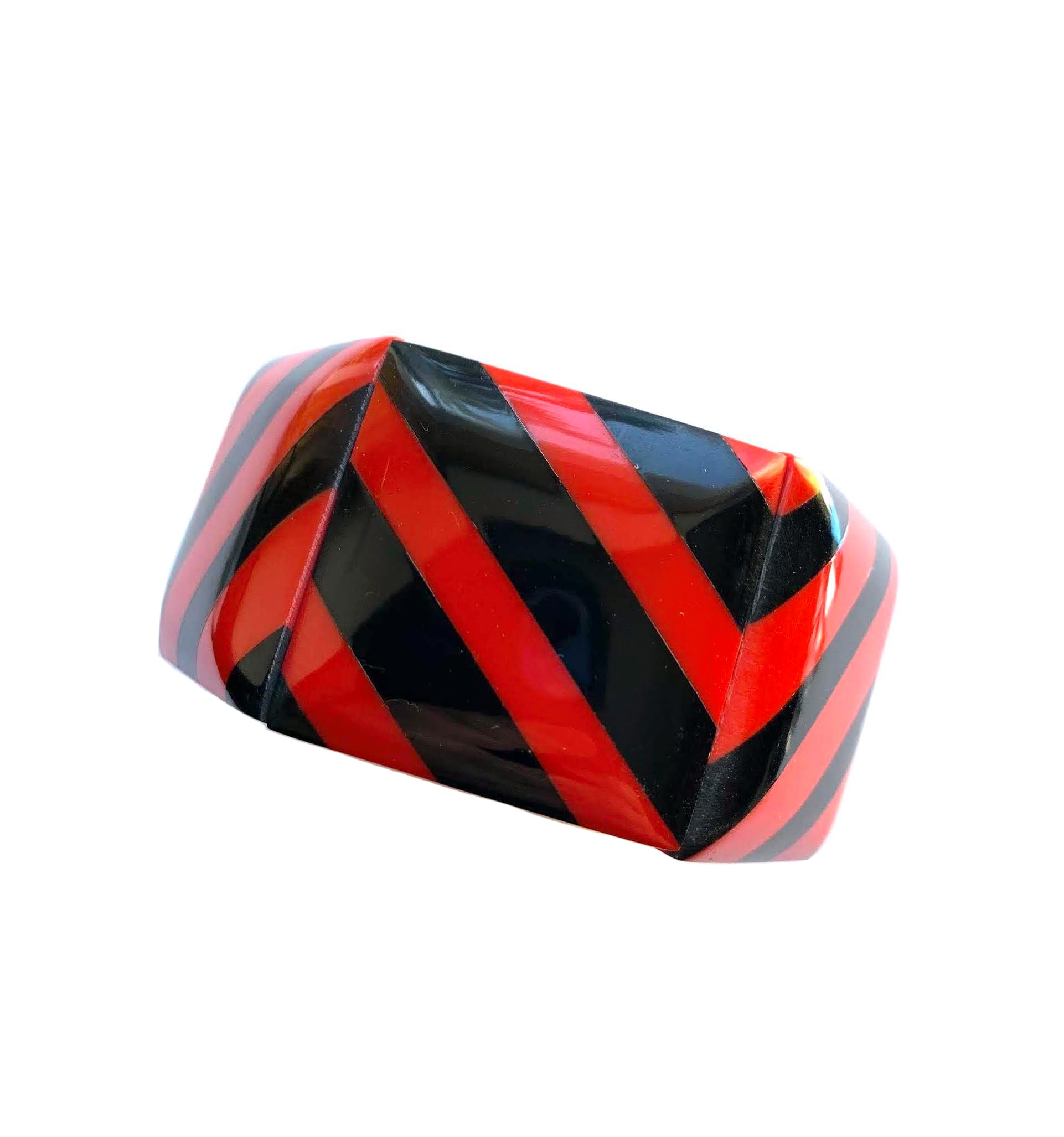 Marion Godart Retro Bracelet in Black & Red