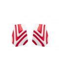 Marion Godart White & Red Earrings