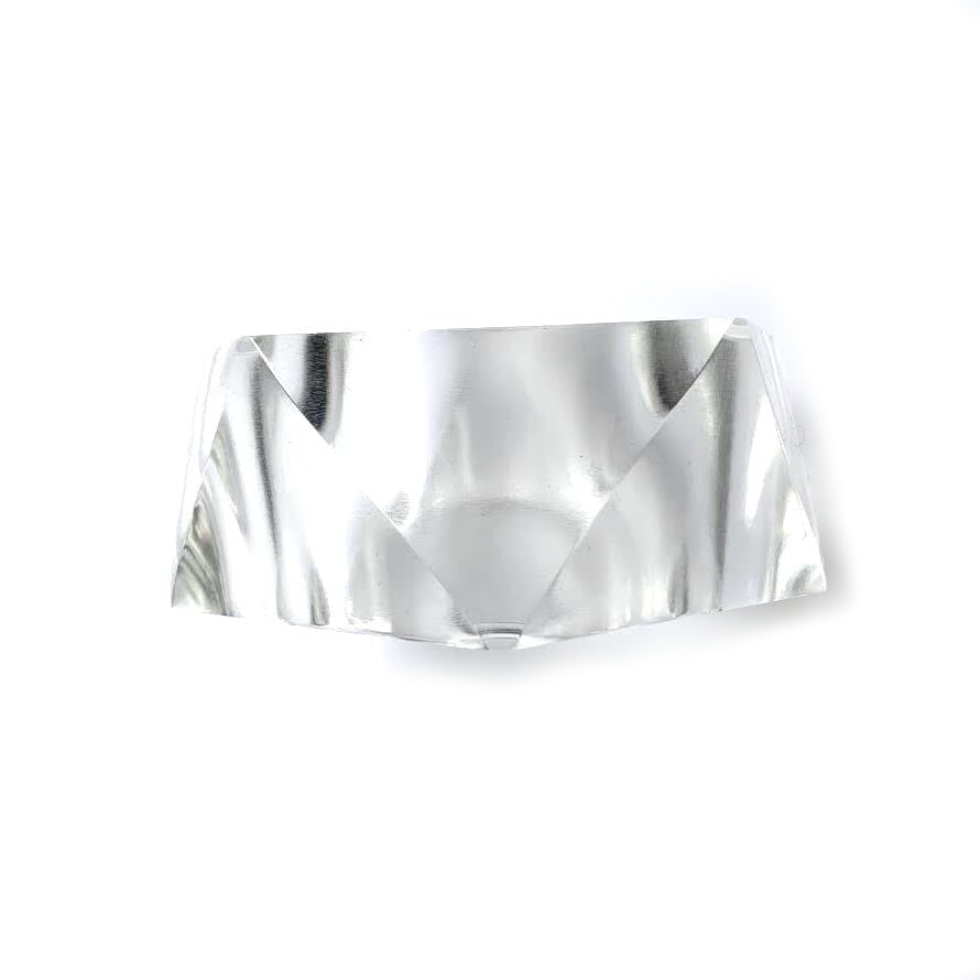 Marion Godart Faceted Clear Resin Bangle