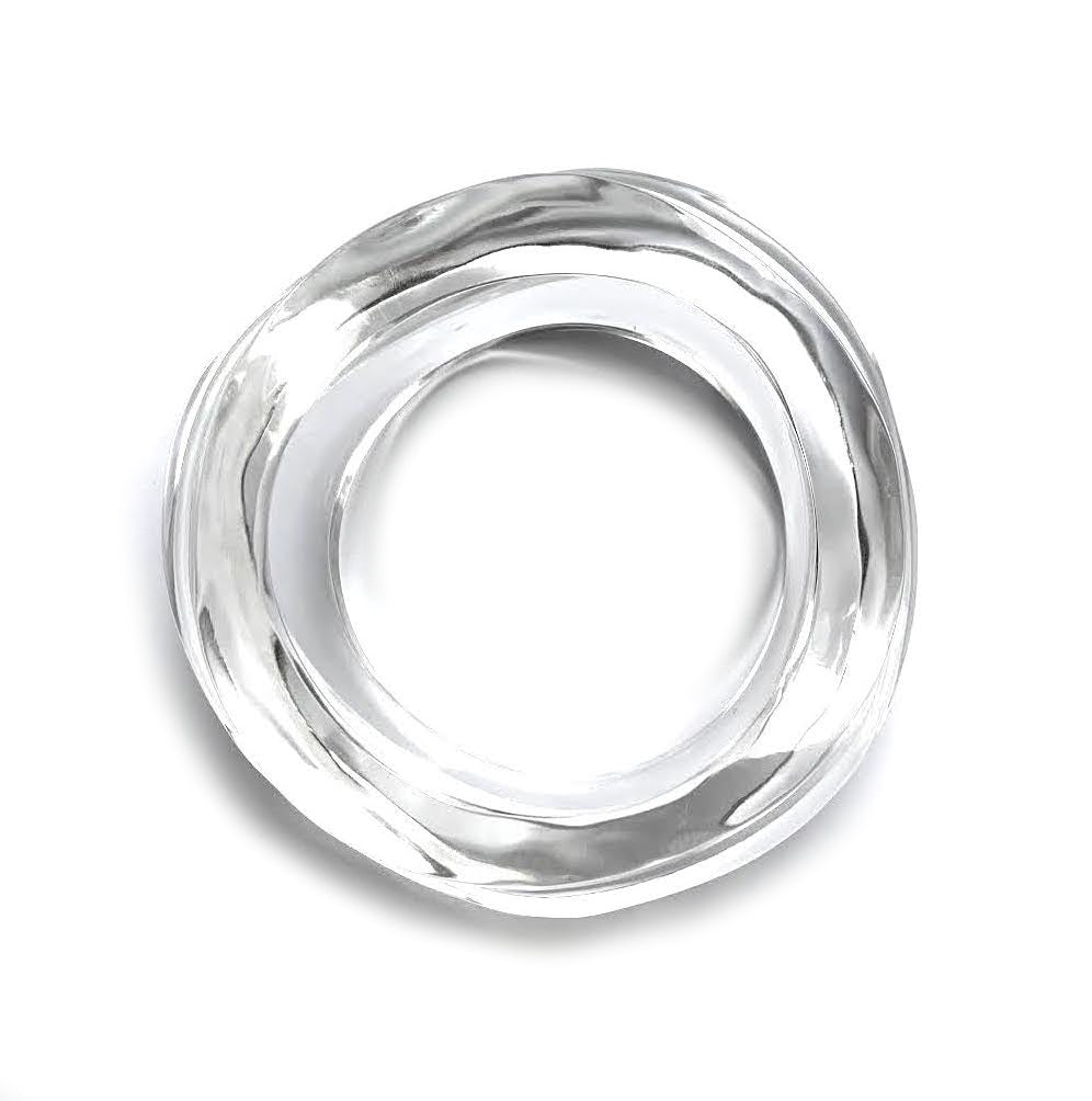 Marion Godart Wavy Clear Resin Bracelet