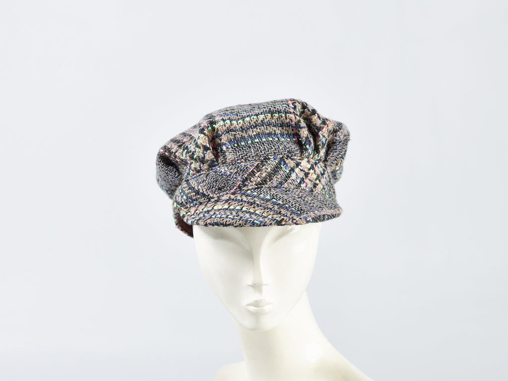 Misa Harada Soft Tweed Wool Cap