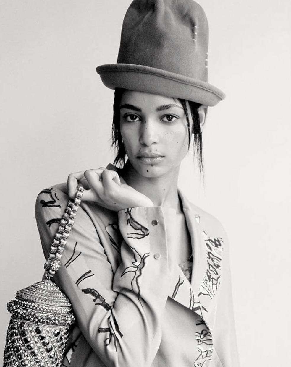 Misa Harada Boho Top Hat Black