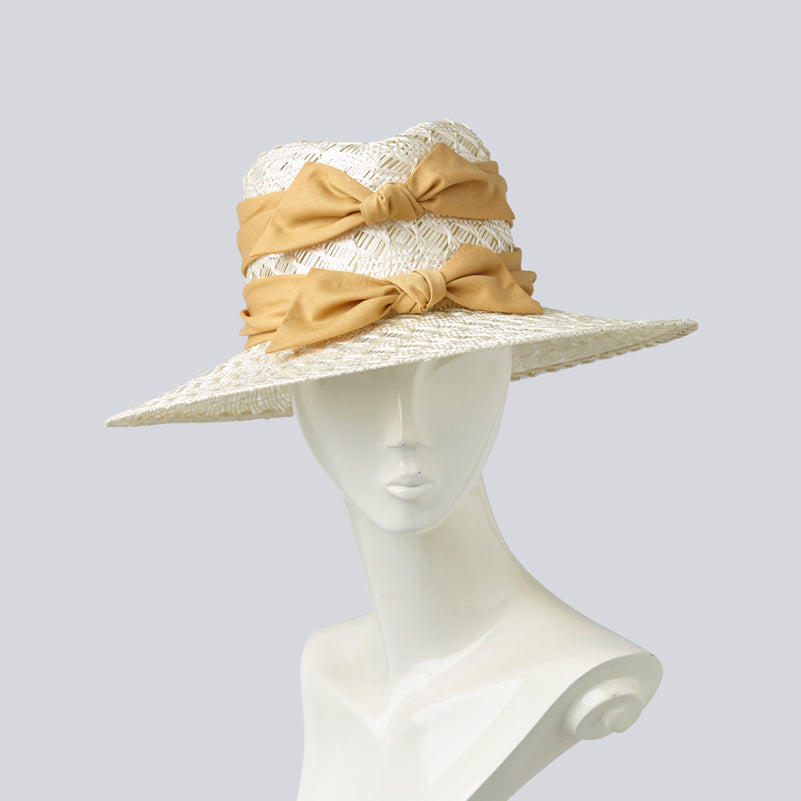 Misa Harada Summer Hat with Bows