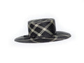 Misa Harada Black & White Large Boater Hat
