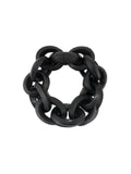 Monies Black Double Chain Link Bracelet