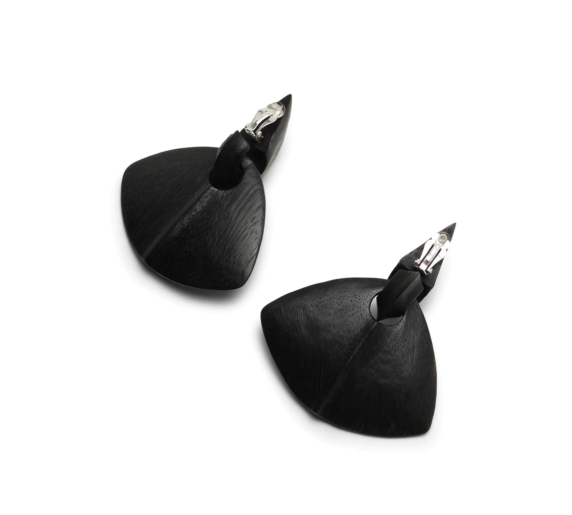 Monies Florence Earrings in Black Acacia
