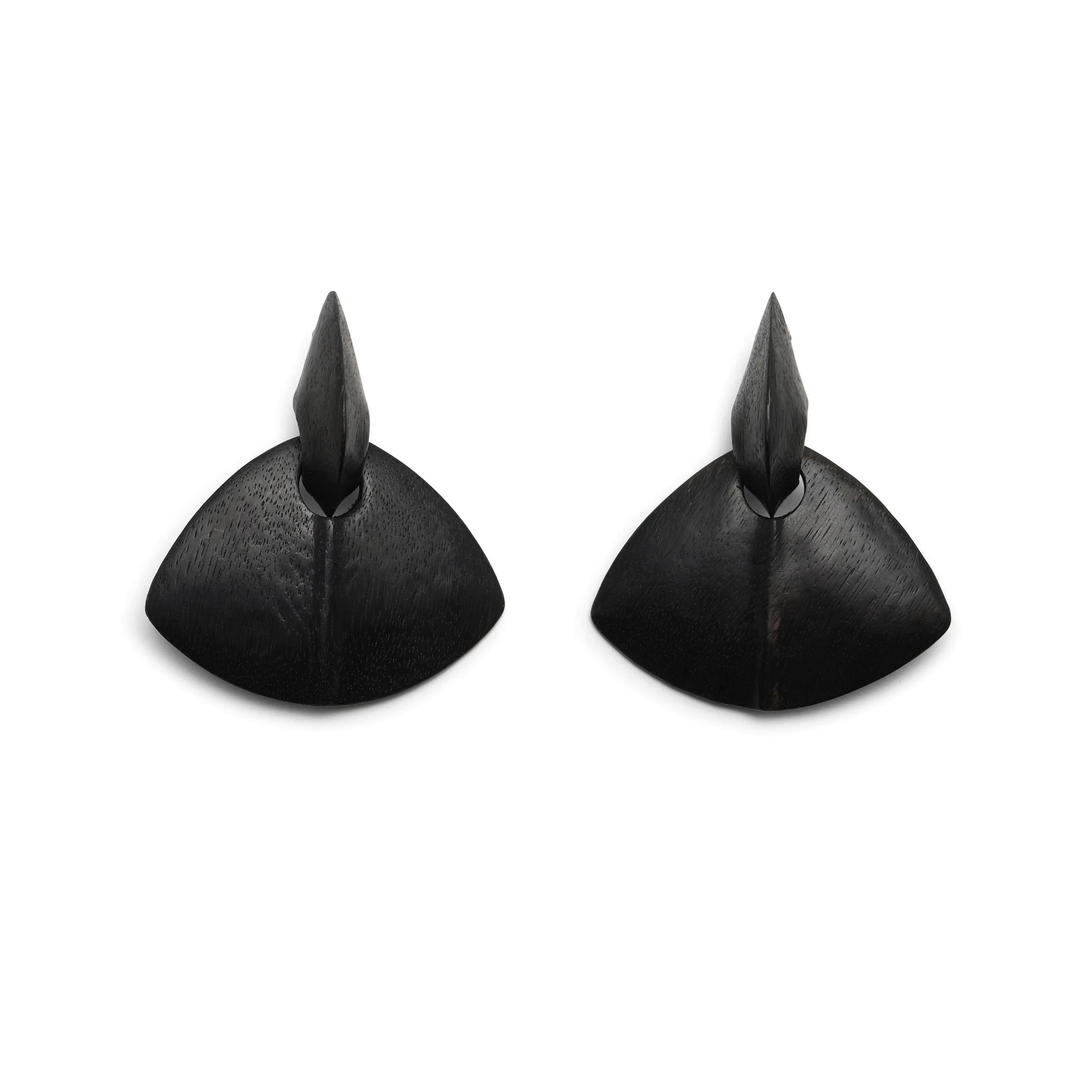 Monies Florence Earrings in Black Acacia
