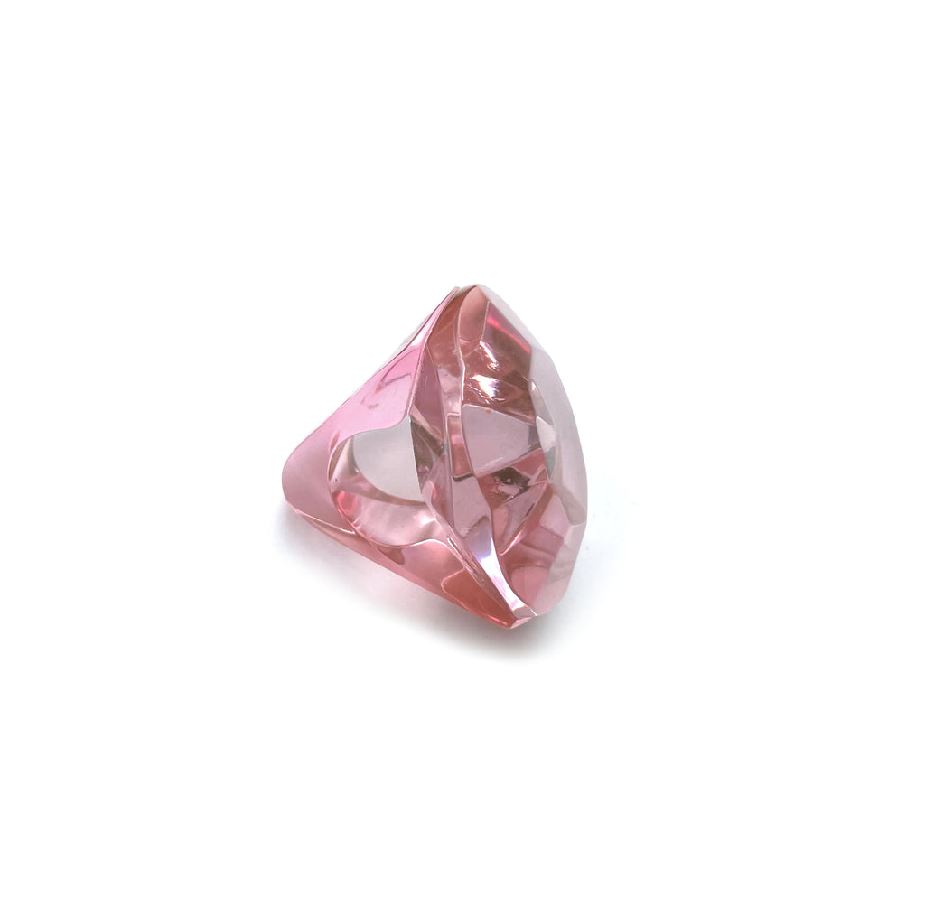 Monies Pink Diamond Ring in Polyester