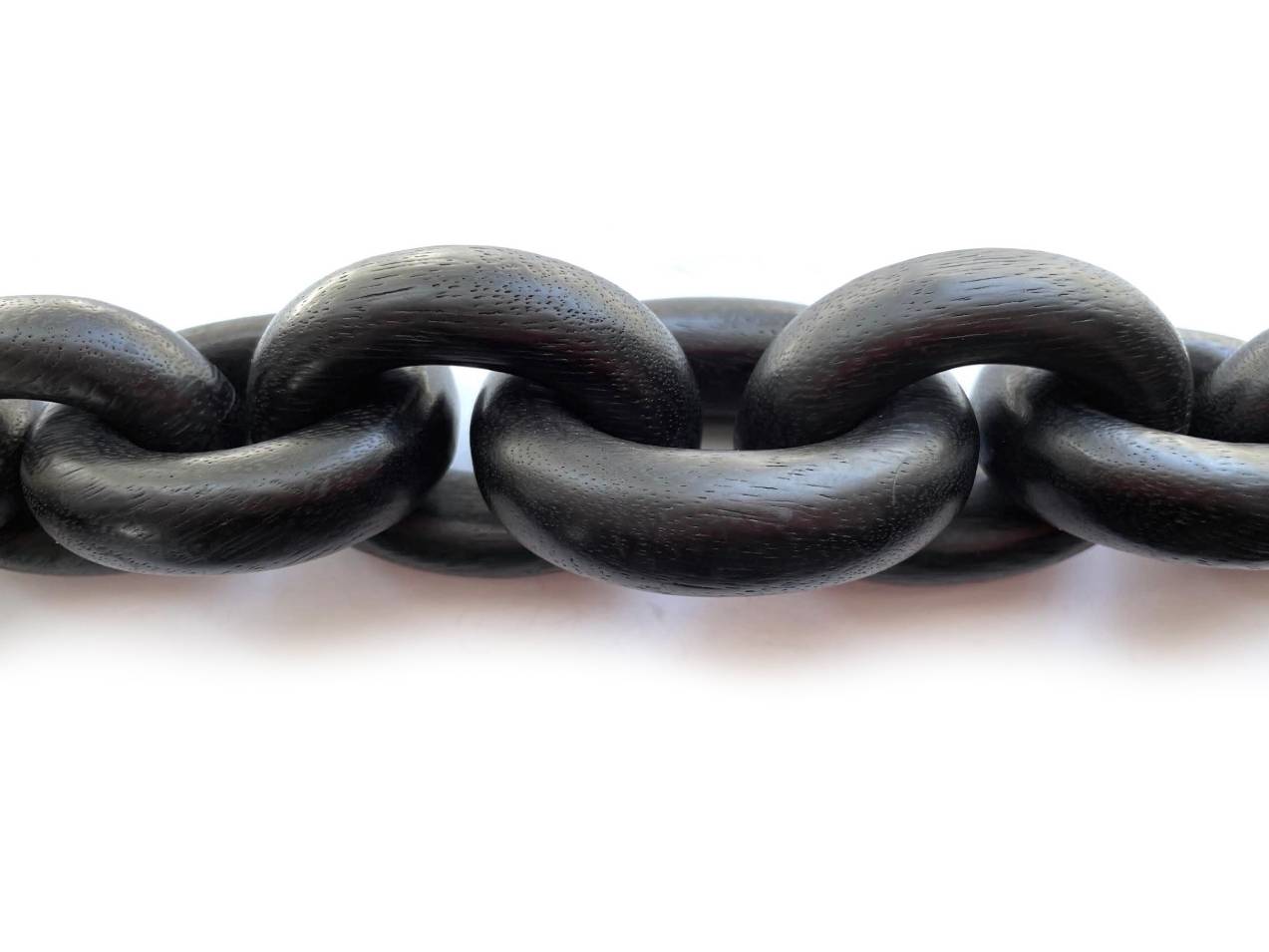 Monies Black Shanghai Chain Necklace