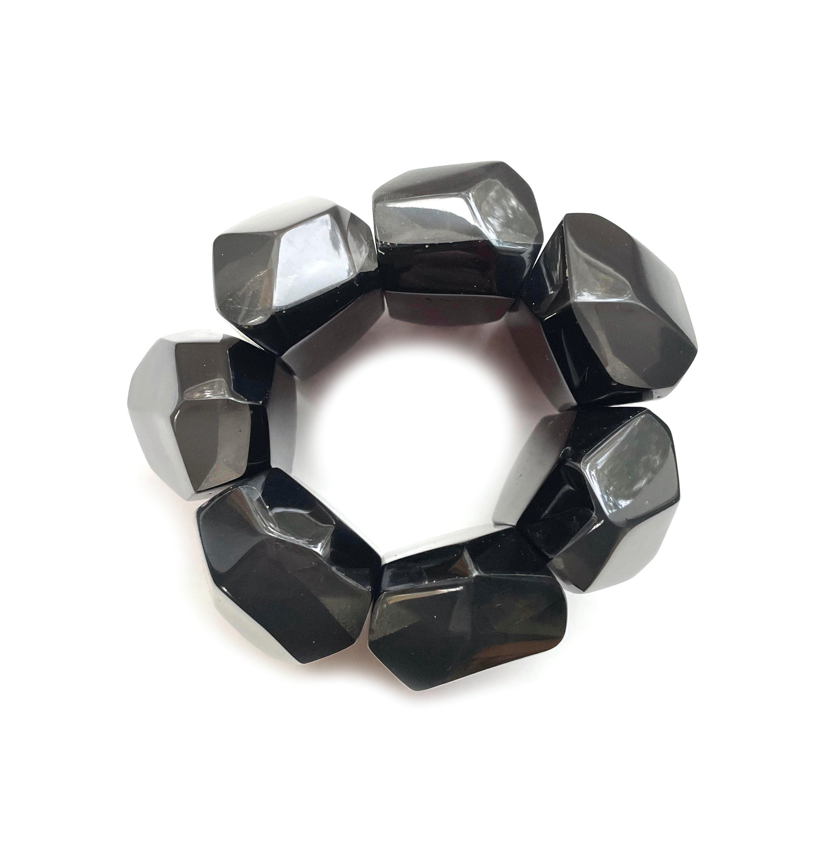 Monies Gray Polyester Bracelet