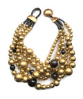 Monies Gold Beads Necklace
