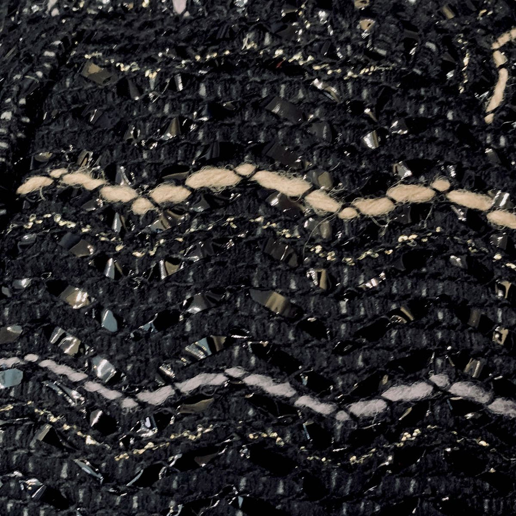 Misa Harada Black Tweed Beret