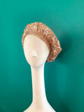 Mustahöyhen Pink Sequin Beret