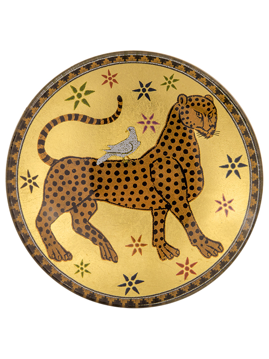 Ortigia Ambra Nera Glass Plate & Soap