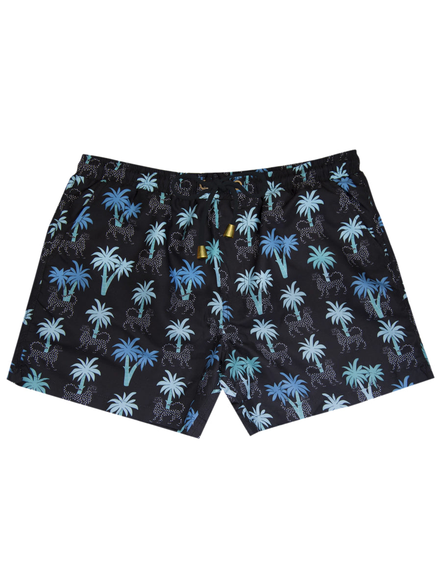 Ortigia Black Swim Shorts