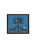 Ortigia Tray Large Blue Mosaico 25.5 x 25.5 cm