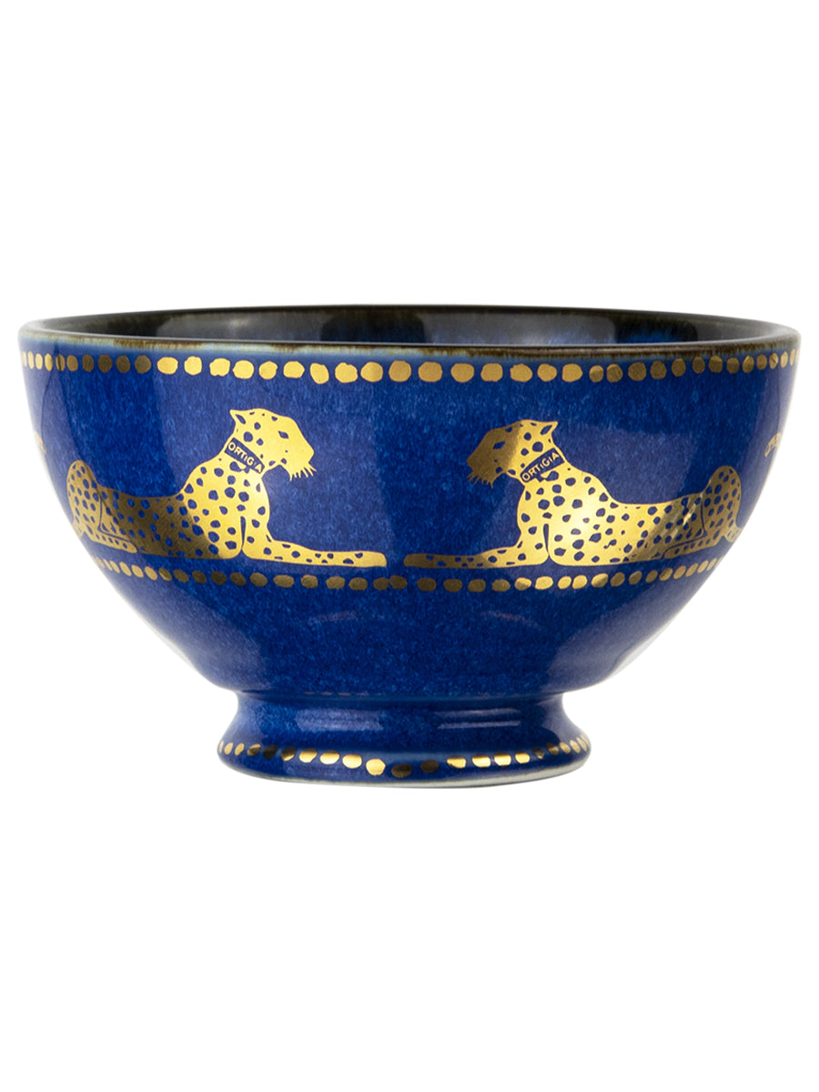 Ortigia Large Blue Ceramic Bowl