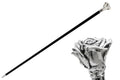 Pasotti Silver Rose Cane