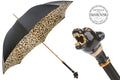 Pasotti Black Panther Umbrella with Swarovski Crystals