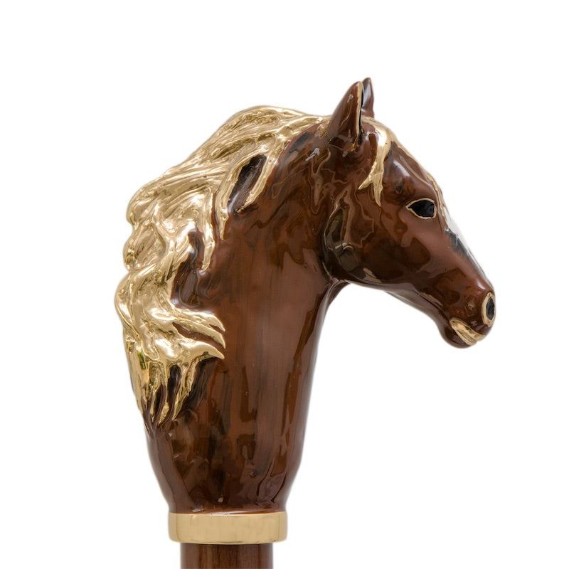 Pasotti Brown Horse Shoehorn