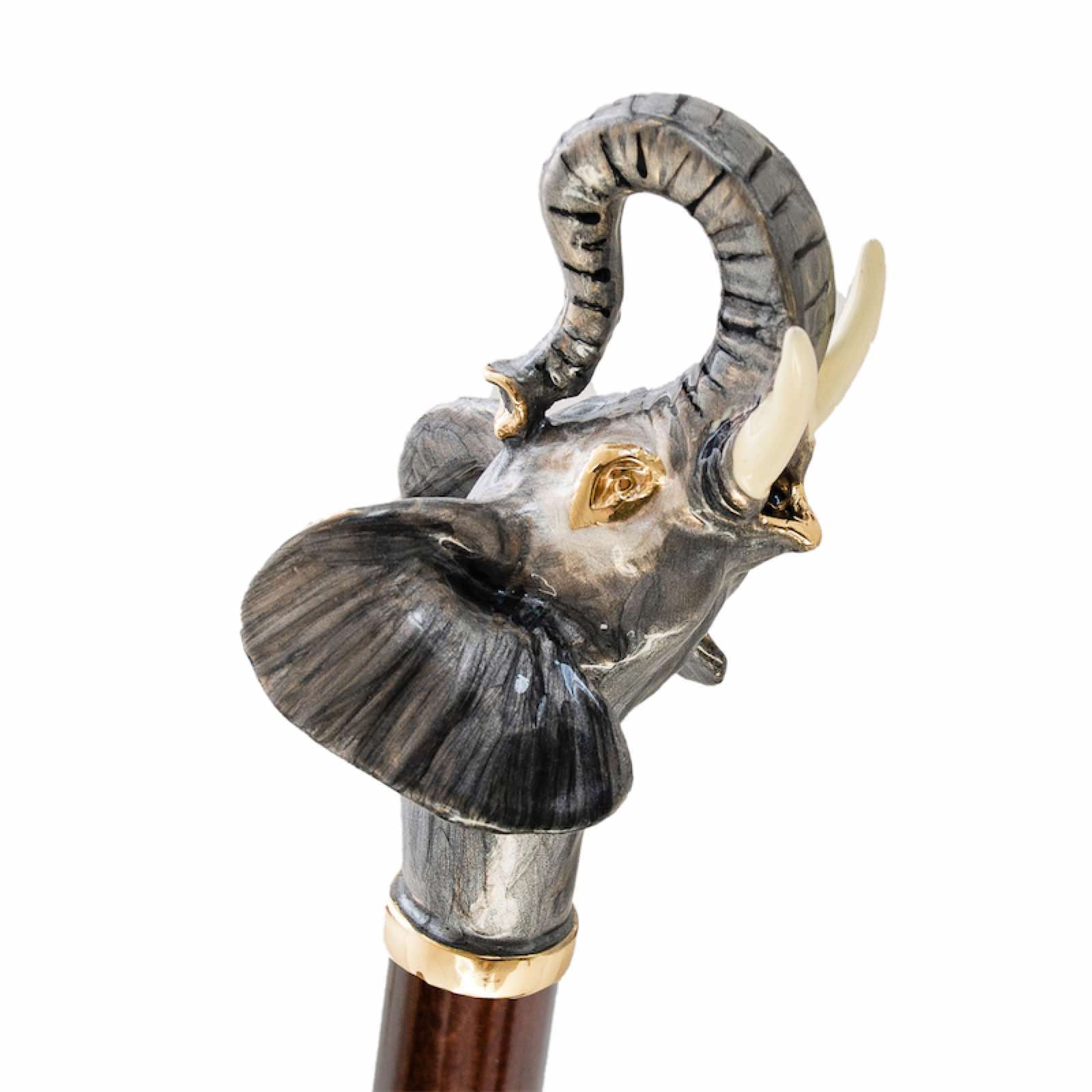 Pasotti Enameled Elephant Umbrella