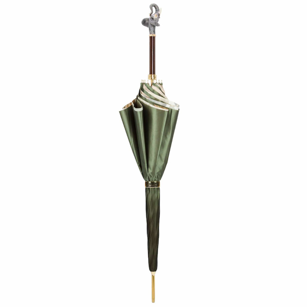 Pasotti Enameled Elephant Umbrella