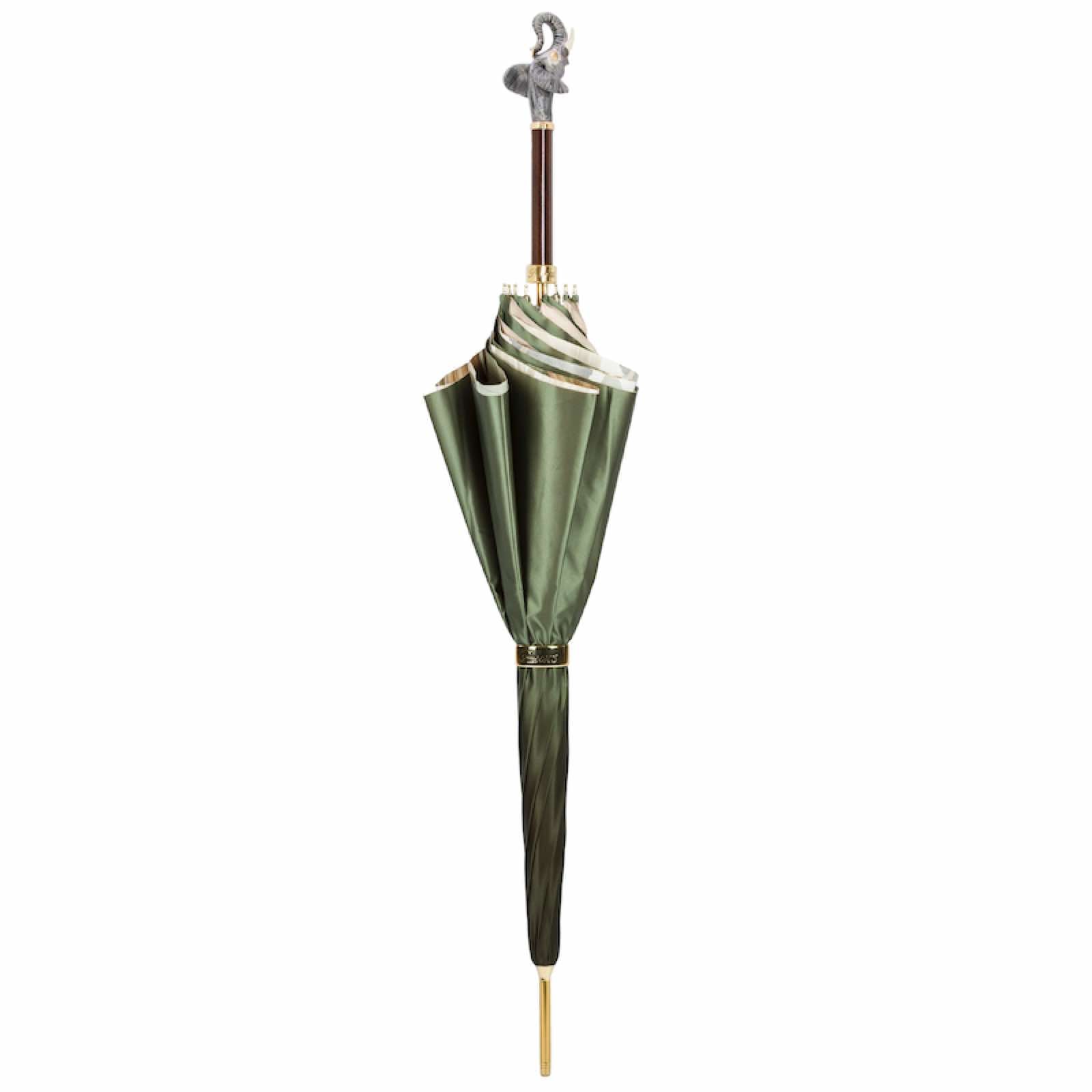 Pasotti Enameled Elephant Umbrella