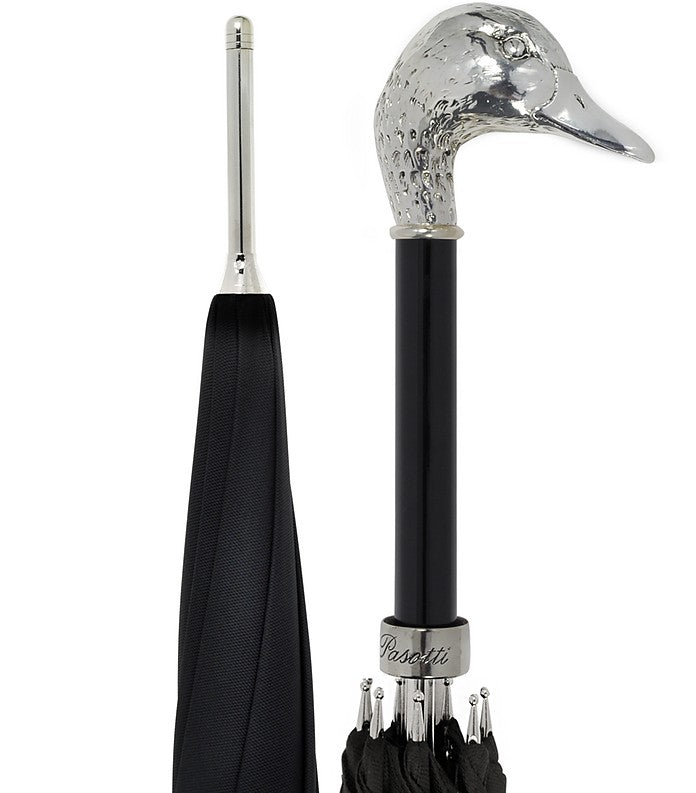 Pasotti Silver Duck Umbrella